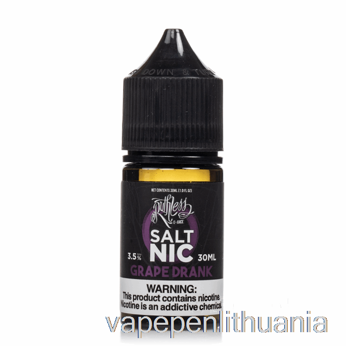 Vynuogių Gėrimas - Negailestinga Druska - 30ml 10mg Vape Skystis